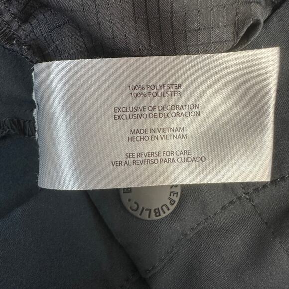 Banana Republic Motion Tech Hybrid Performance Pants Mens 34 Black Elastic Waist - Picture 9 of 13